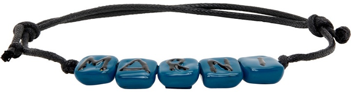 Photo: Marni Blue Logo Bracelet
