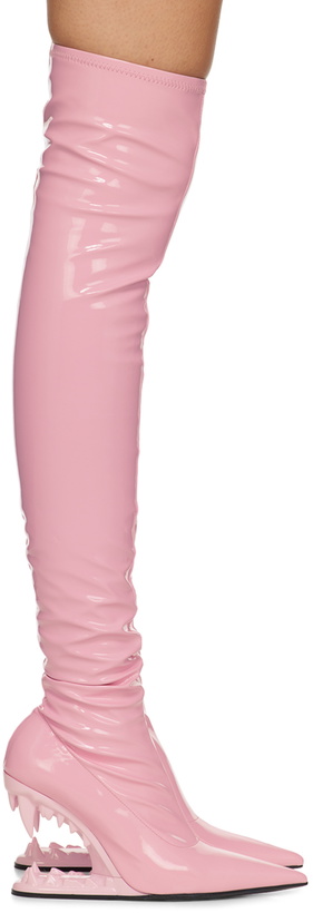 Photo: GCDS Pink Morso Boots