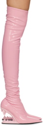GCDS Pink Morso Boots