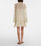 Ulla Johnson Emmeline floral silk chiffon minidress