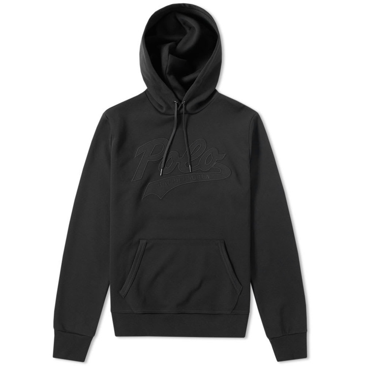 Photo: Polo Ralph Lauren Logo Popover Hoody Black