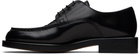 JACQUEMUS Black La Croisière 'The Woven' Derbys