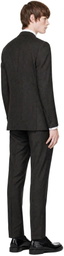 BOSS Brown Single-Breasted Suit