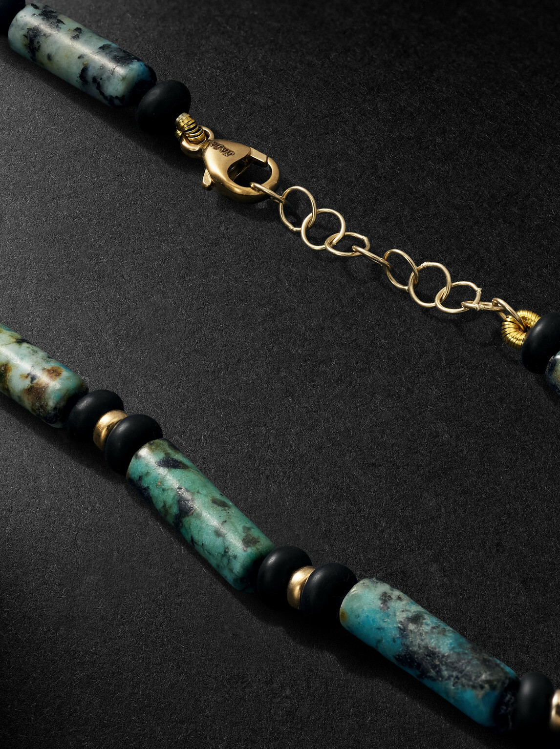 JIA JIA - 14-Karat Gold, Turquoise and Onyx Bracelet