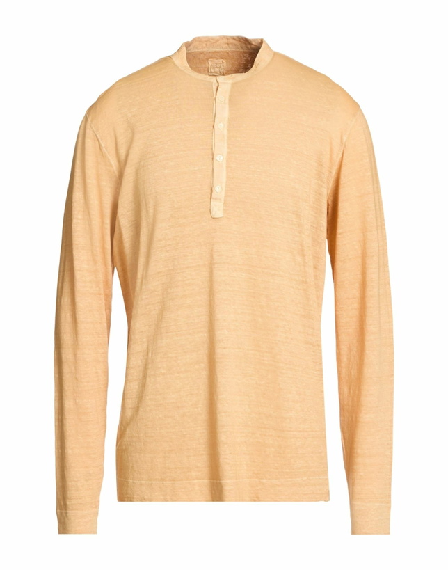 Photo: 120% Lino Mens T-shirt Apricot