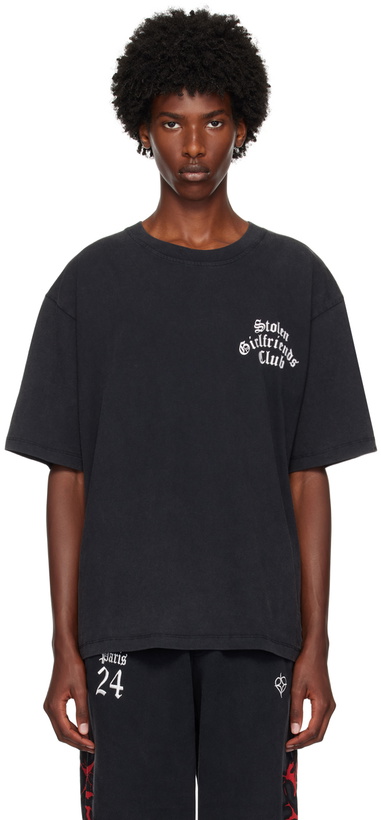 Photo: Stolen Girlfriends Club Black Gothic Paris T-Shirt
