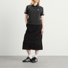 Adidas Women's SST Adicolor Short Sleeve Polo in Black/White