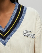 Lacoste Lacoste X Venus Pullover Beige - Womens - Pullovers