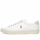 Polo Ralph Lauren Men's Pony Player Vulcanized Sneakers in White