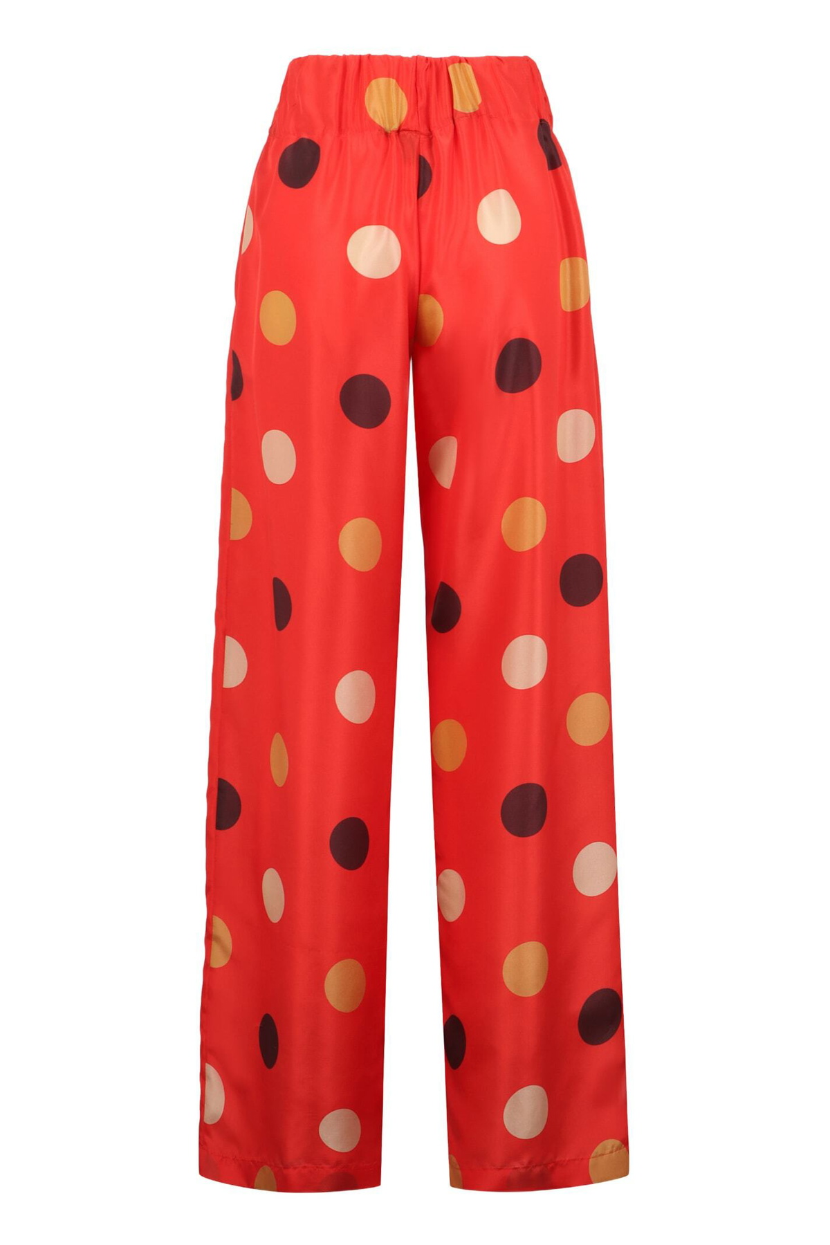 Aspesi Printed Silk Pants