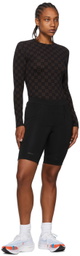 HELIOT EMIL Black Atra Shorts
