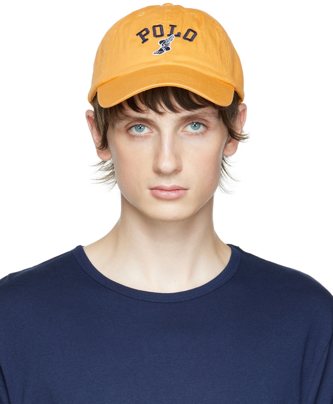 Photo: Polo Ralph Lauren Yellow Logo Ball Cap