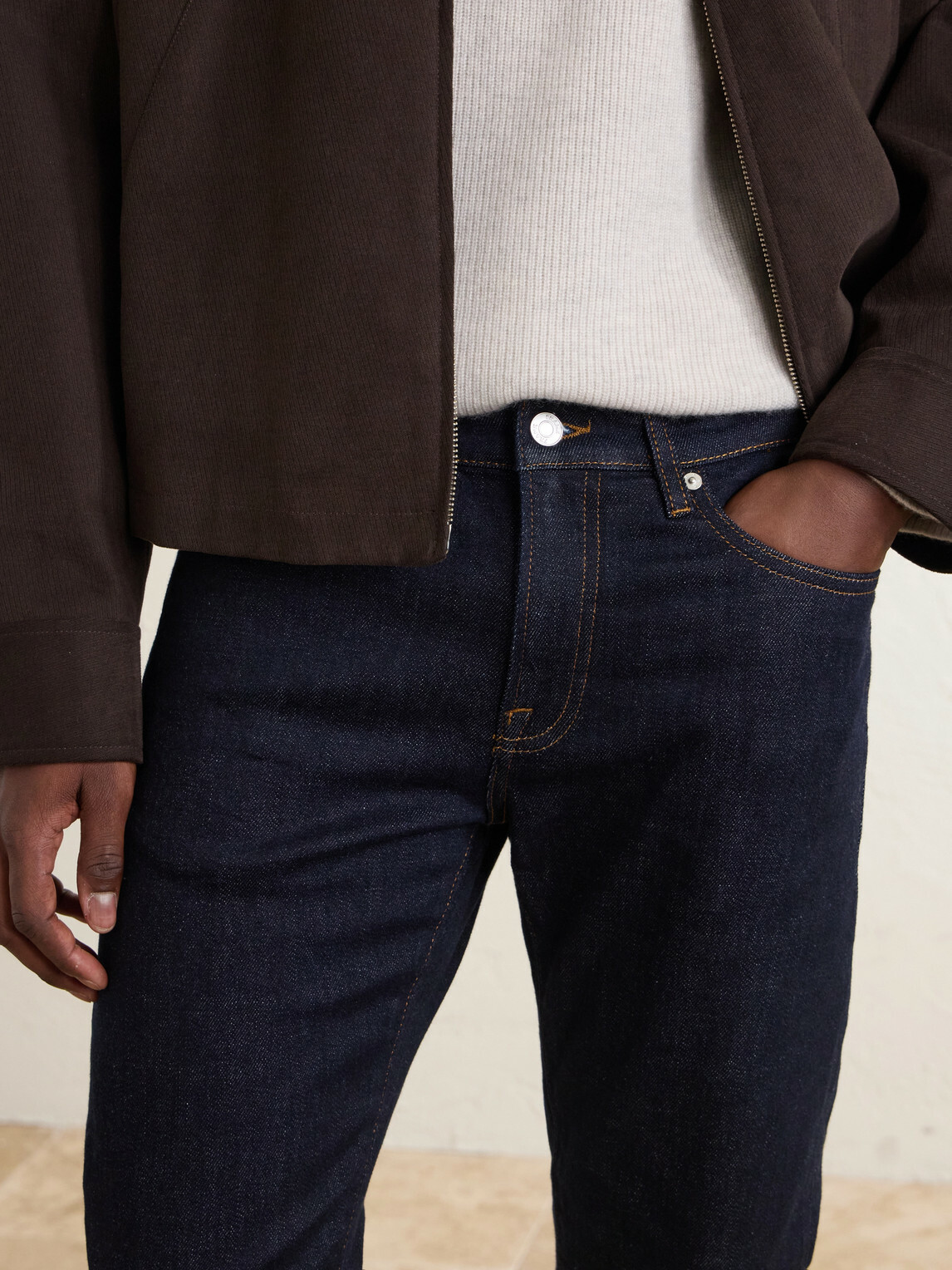 FRAME - L'Homme Slim-Fit Jeans - Blue