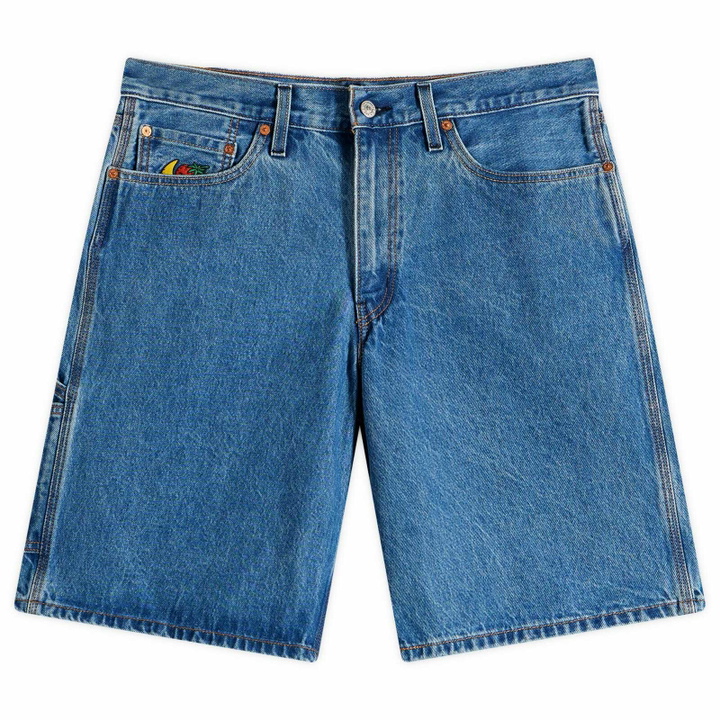 Photo: Levi's Men's x Sky High Farm Universe Utility Shorts in Mid Stone Wash
