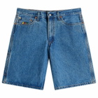 Levi's Men's x Sky High Farm Universe Utility Shorts in Mid Stone Wash