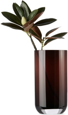 NUDE Glass Purple Glass Tall Blade Vase