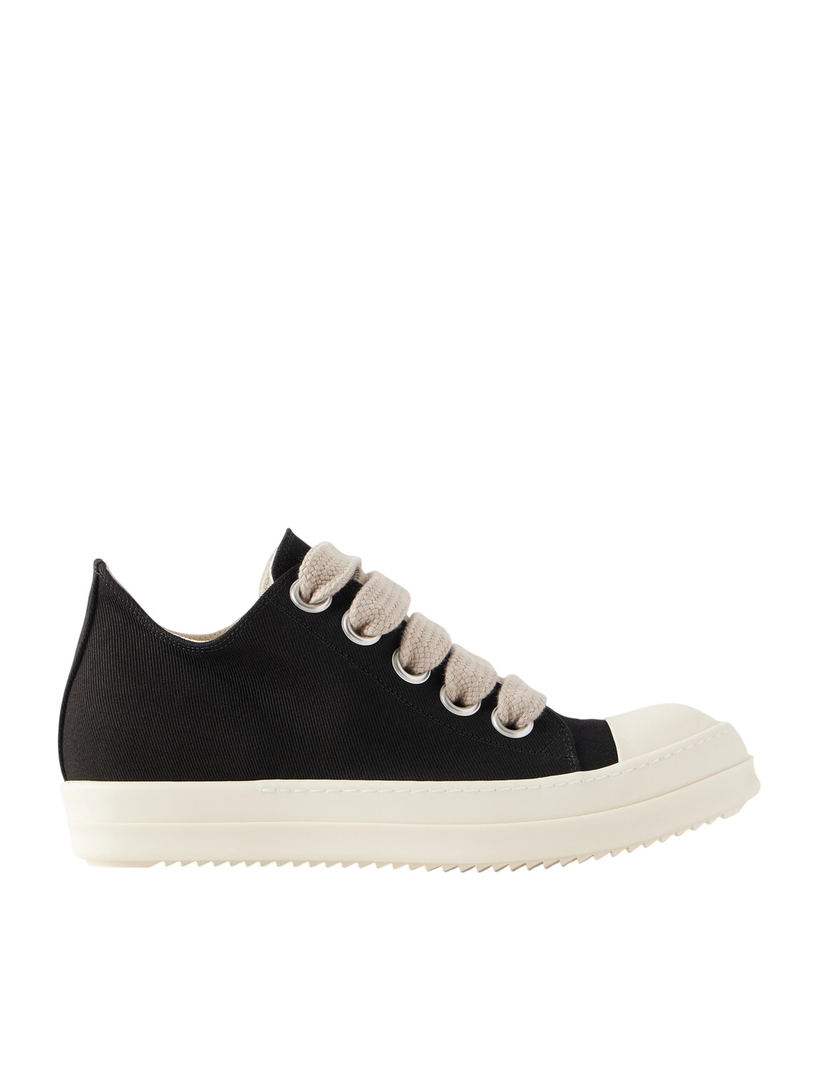 Rick Owens DRKSHDW Nylon Criss Cross Laced High Top Sneaker Rick