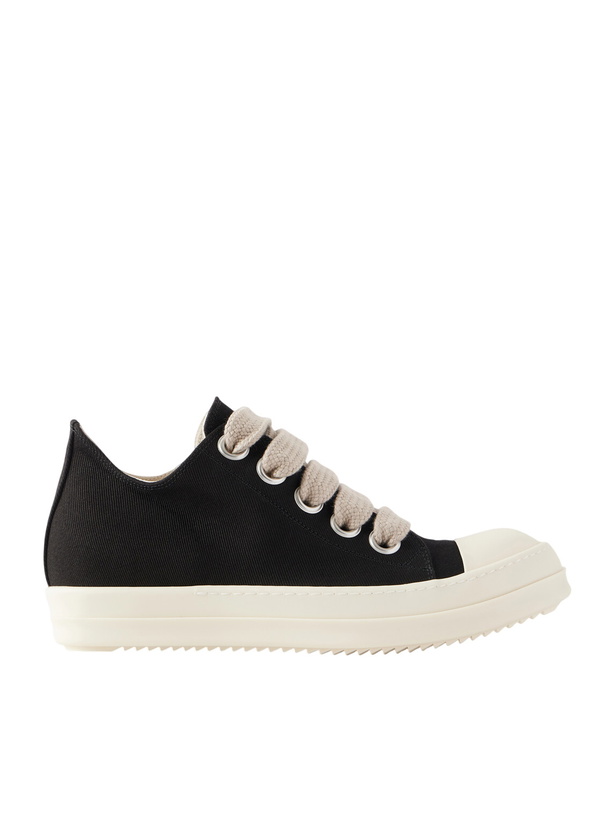 Photo: DRKSHDW by Rick Owens - Jumbolace Denim Sneakers - Black