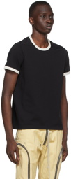 Rick Owens Black Banded T-Shirt