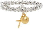 Alighieri Silver & Gold 'The Spellbinding Orb' Bracelet
