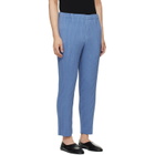 HOMME PLISSÉ ISSEY MIYAKE Blue Linen Like Trousers