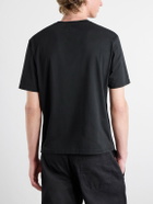 Studio Nicholson - Bric Cotton-Jersey T-Shirt - Black