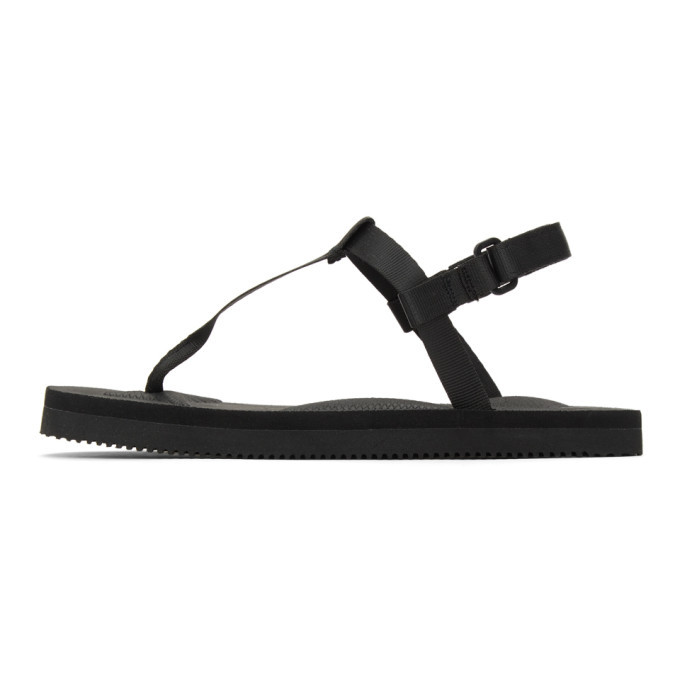 Suicoke Black COKO Sandals Suicoke