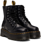 Dr. Martens Black Jadon Smooth Leather Platform Boots