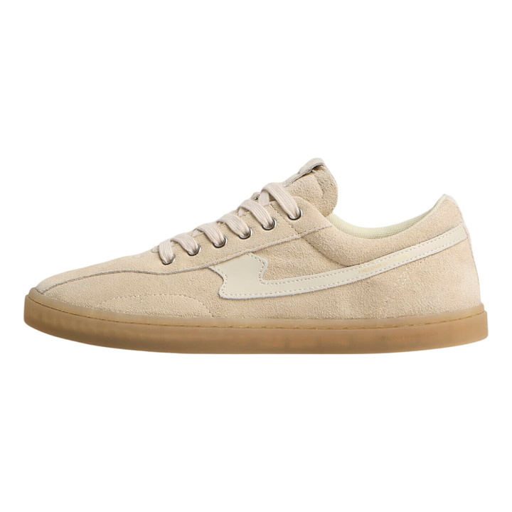 Photo: Stepney Workers Club Men's Surma S-Strike Suede Sneaker in Oat