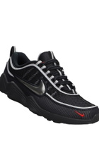Nike Air Zoom Spiridon Sneakers In Black Leather And Fabric
