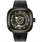 Sevenfriday P2B/02 Automatic Day-Night Black Dial Mens Watch SF-P2B/02