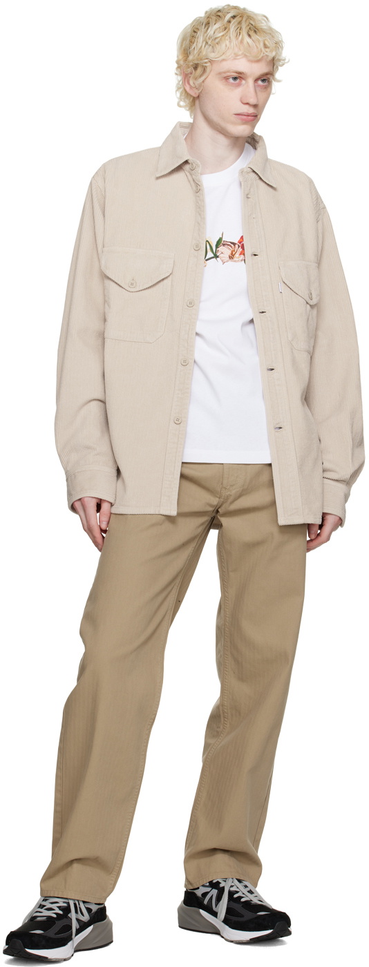 DANCER Off-White Double Pocket Shirt