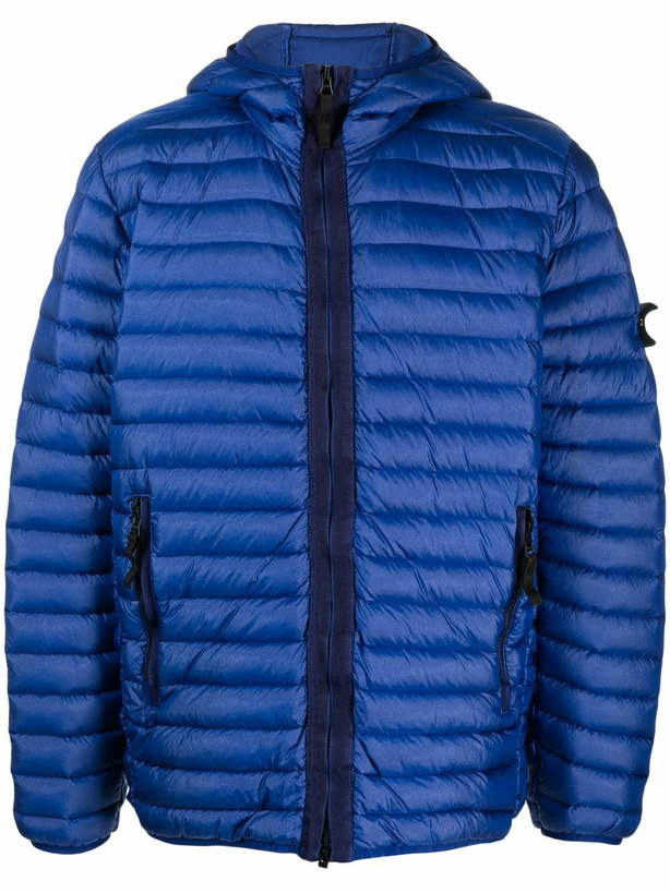 Photo: STONE ISLAND - Down Jacket With Logo