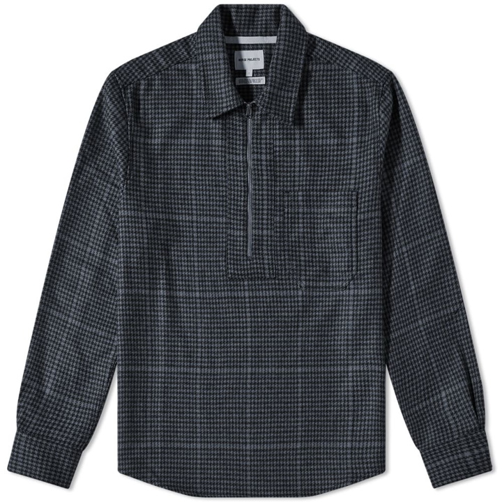 Photo: Norse Projects Elof Wool Popover Shirt