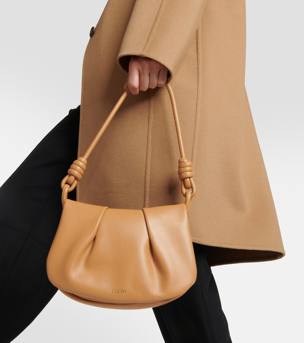 バッグ・カバンその他 LOEWE SHOULDER STRAPS (C073S49X01 TAN) Thin braided strap in classic calfskin Beige - LOEWE