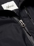 Nanga - Aurora Logo-Print Shell Hooded Down Jacket - Black