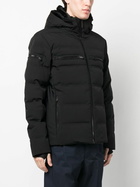 Fusalp Black Berlioz Hooded Quilted Ski Jacket