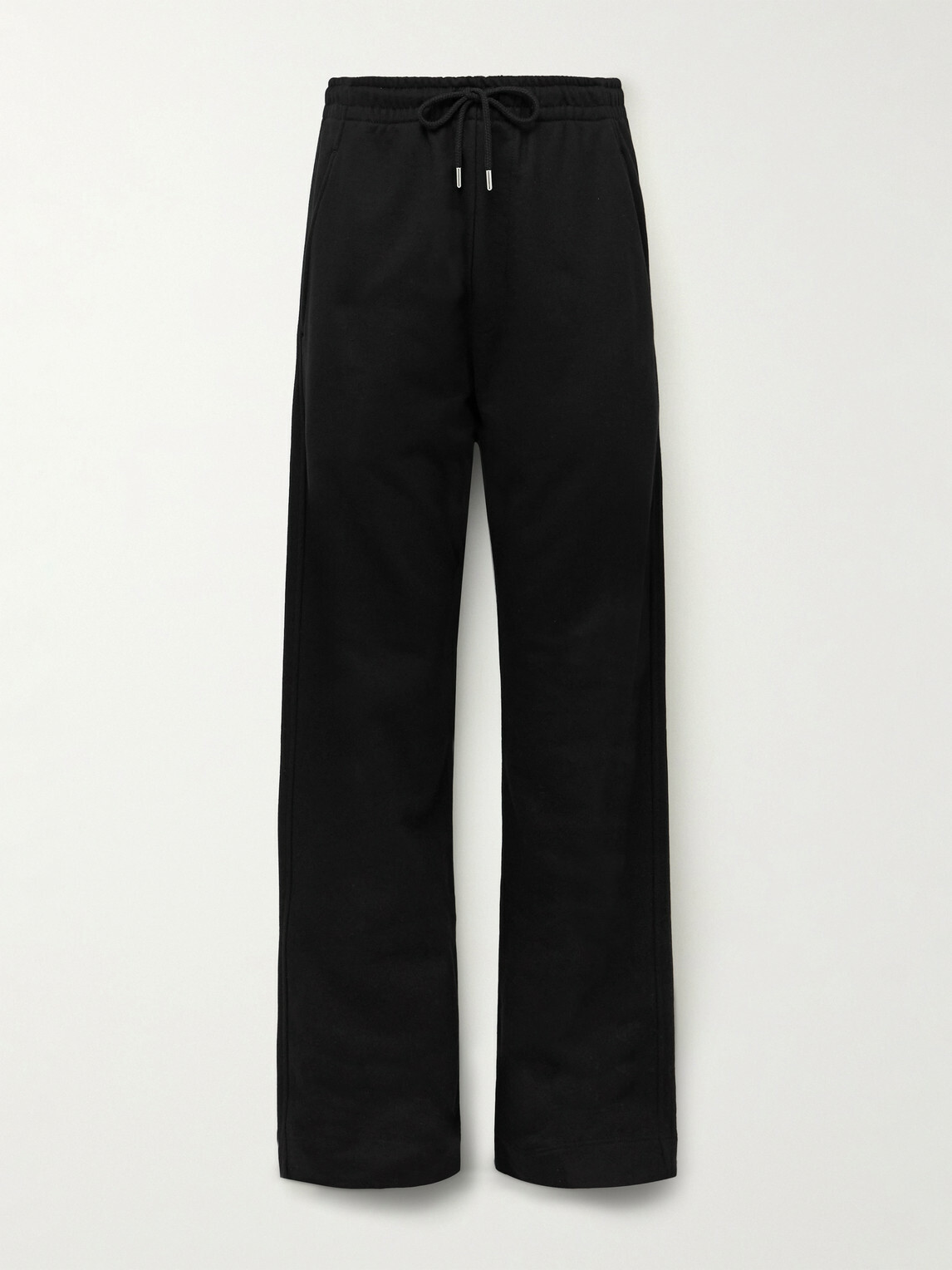 Dries Van Noten - Straight-Leg Cotton-Jersey Sweatpants - Black