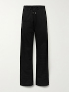 Dries Van Noten - Straight-Leg Cotton-Jersey Sweatpants - Black