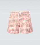 Fedeli Madeira printed swim trunks
