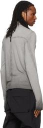 thom/krom Gray TS 1003 Turtleneck