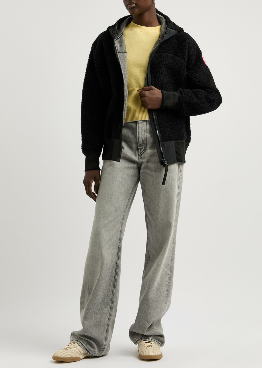 Canada Goose Simcoe Hooded Fleece Jacket Black