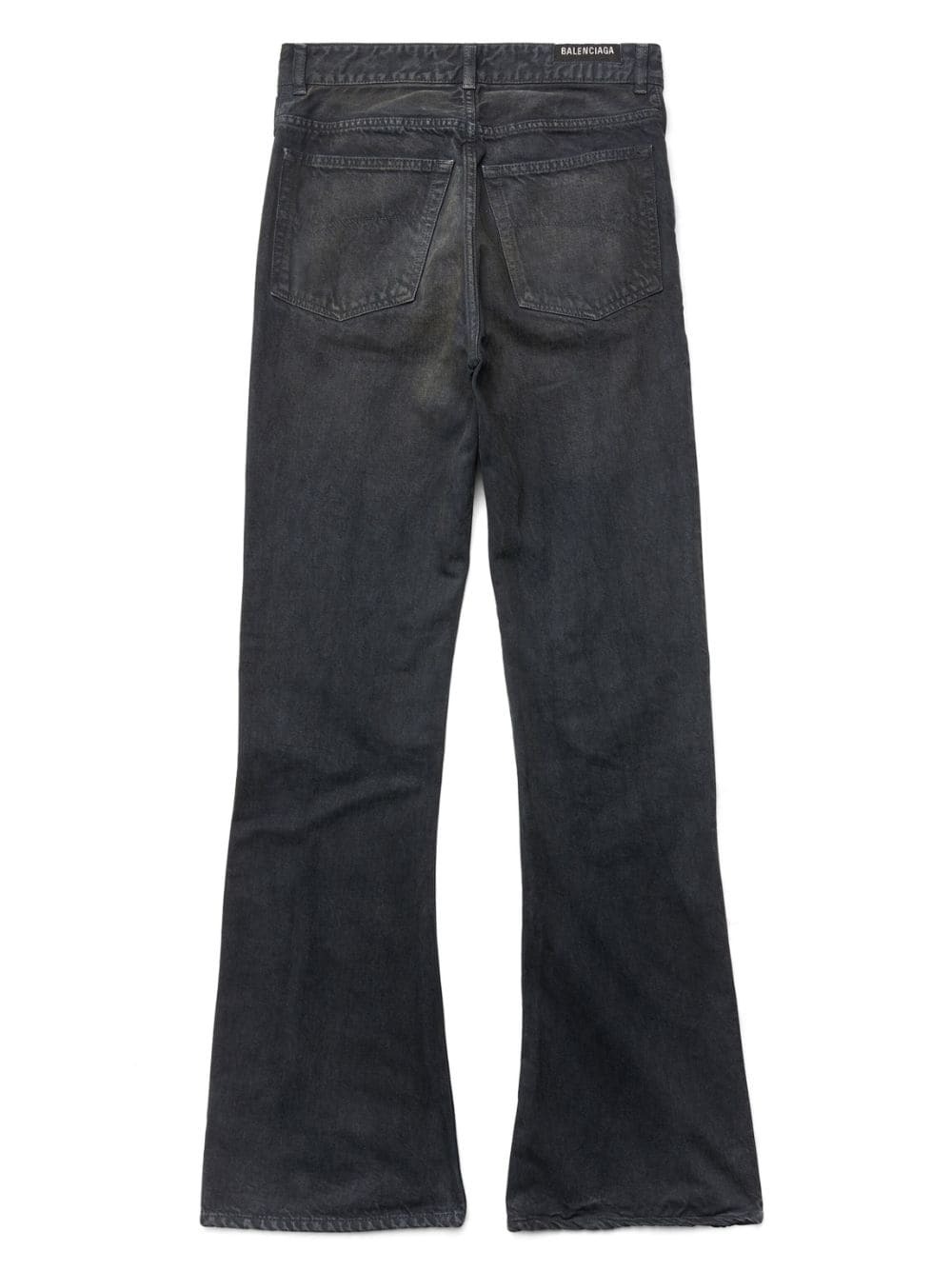 BALENCIAGA - Organic Cotton Bootcut Denim Jeans Balenciaga