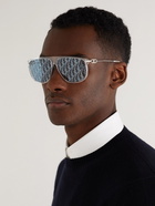 Dior Eyewear - CD Link S2U D-Frame Acetate and Silver-Tone Mirrored Sunglasses