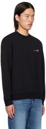 A.P.C. Black Standard Item Sweatshirt