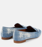 Malone Souliers Bruni denim loafers