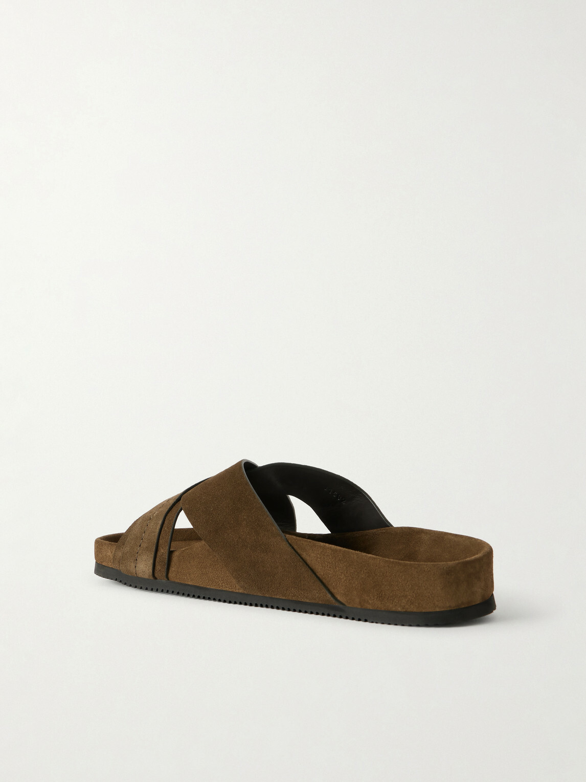 TOM FORD - Wicklow Suede Sandals - Green