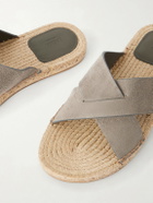 Zegna - Panarea Suede Sandals - Brown