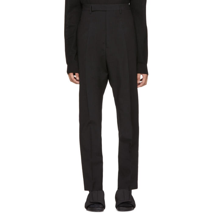 Photo: Rick Owens Black Astaires Trousers 