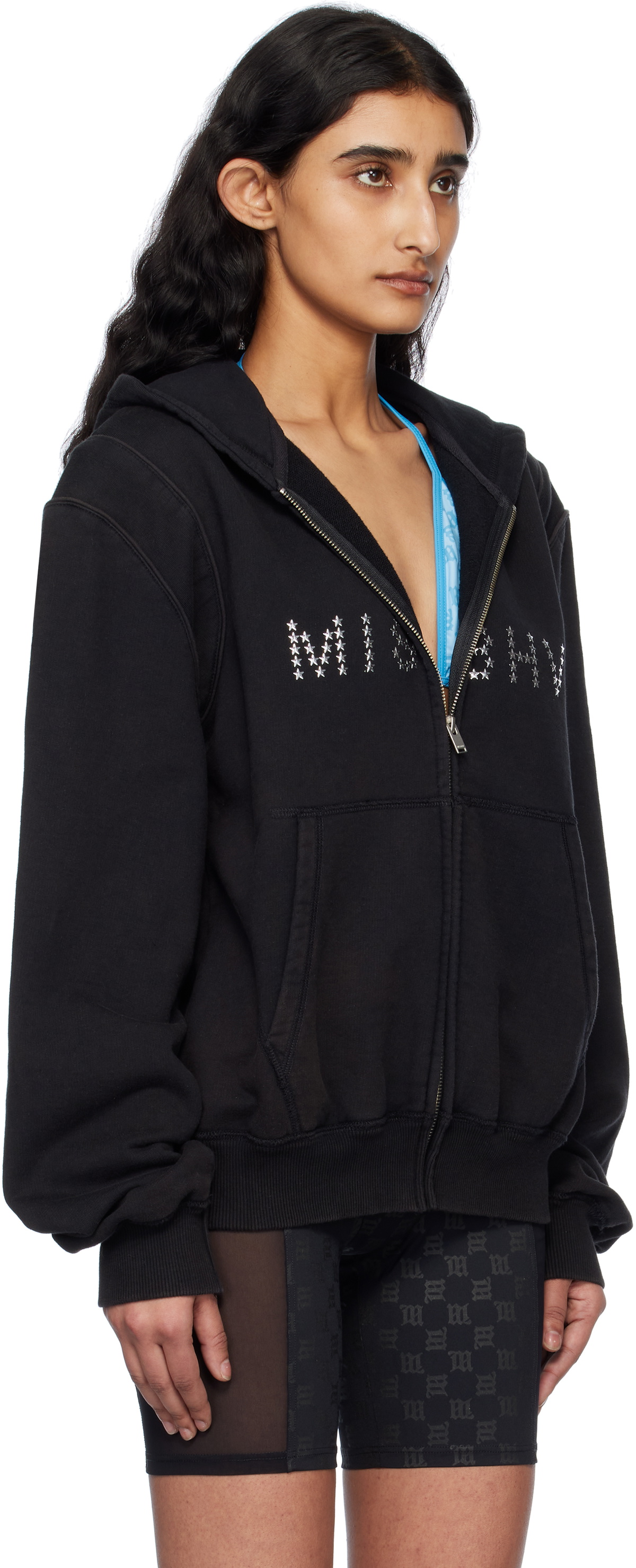 MISBHV Black Star Teddy Hoodie